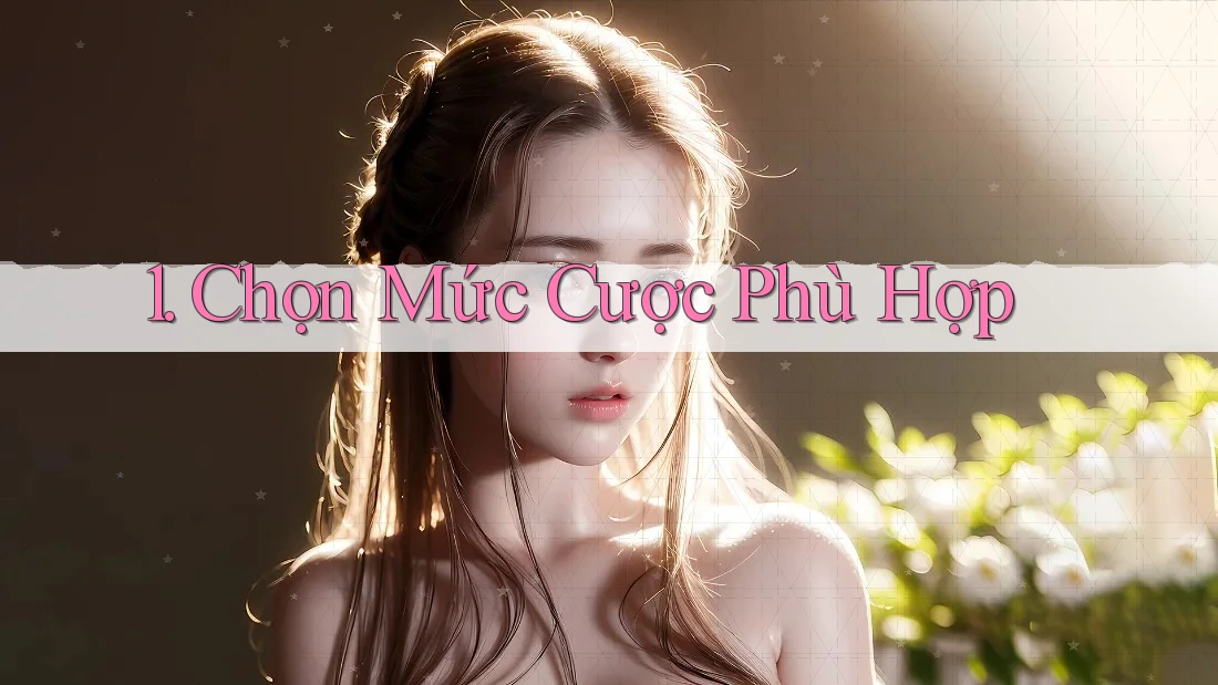1. Chọn Mức Cược Phù Hợp