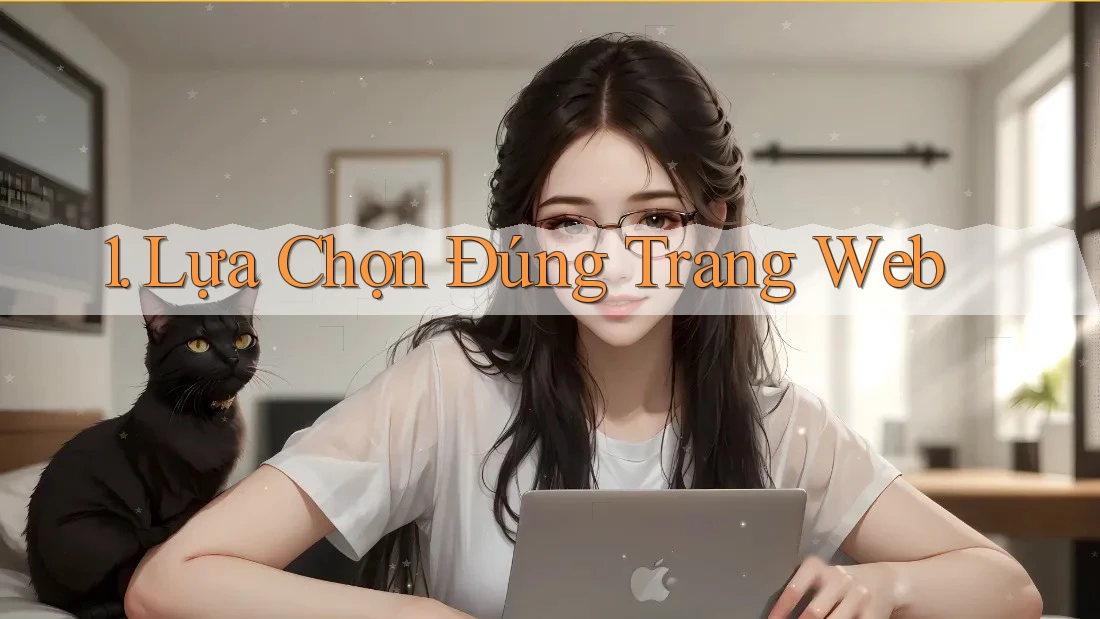 1. Lựa Chọn Đúng Trang Web
