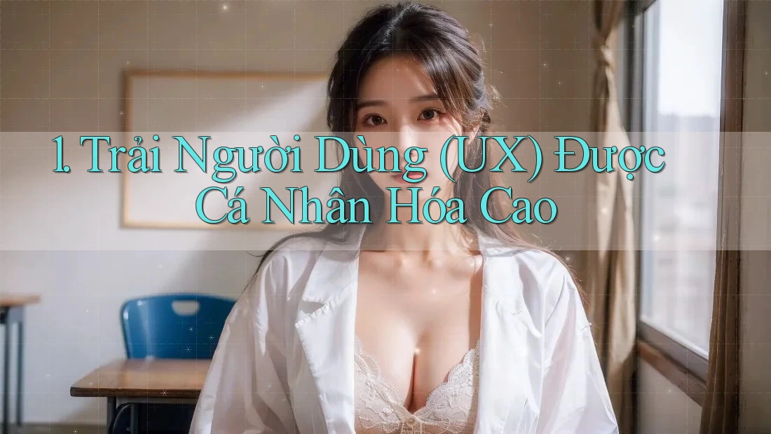 1. Trải Người Dùng (UX) Được Cá Nhân Hóa Cao 1. Trải Người Dùng (UX) Được Cá Nhân Hóa Cao