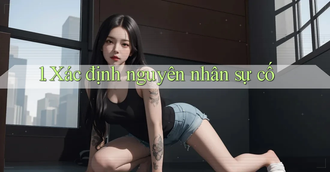 1. Xác định nguyên nhân sự cố