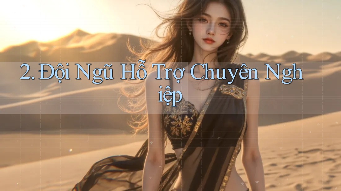 2. Đội ngũ hỗ trợ chuyên nghiệp 2. Đội ngũ hỗ trợ chuyên nghiệp