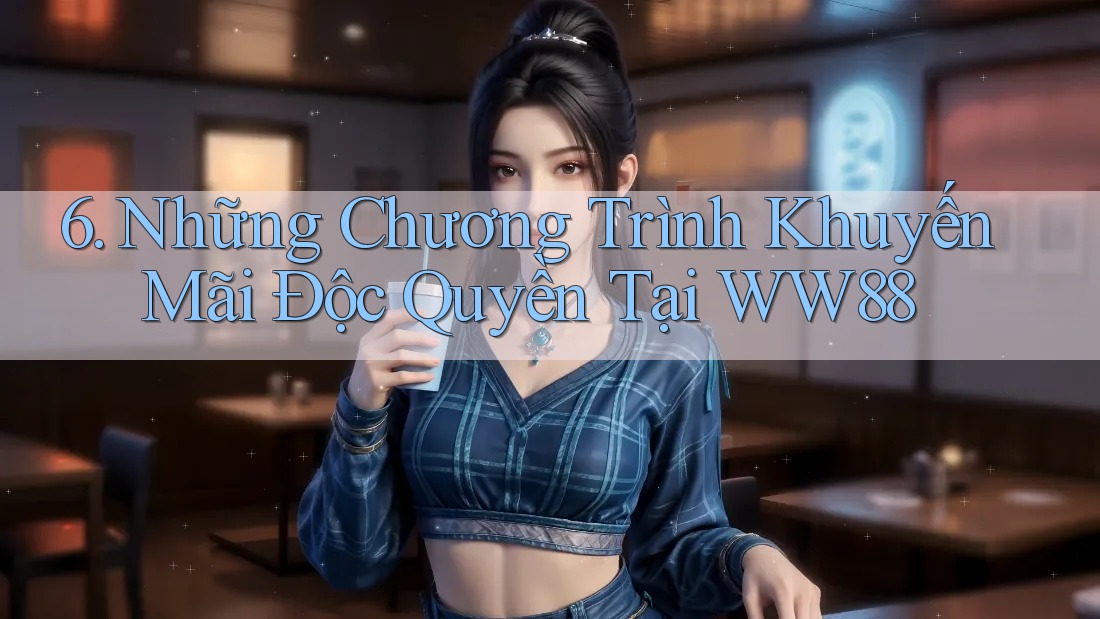 6. Những Chương Trình Khuyến Mãi Độc Quyền Tại WW88