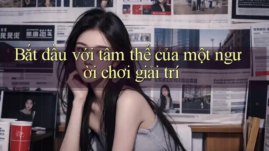 Bắt đầu với tâm thế của một người chơi giải trí