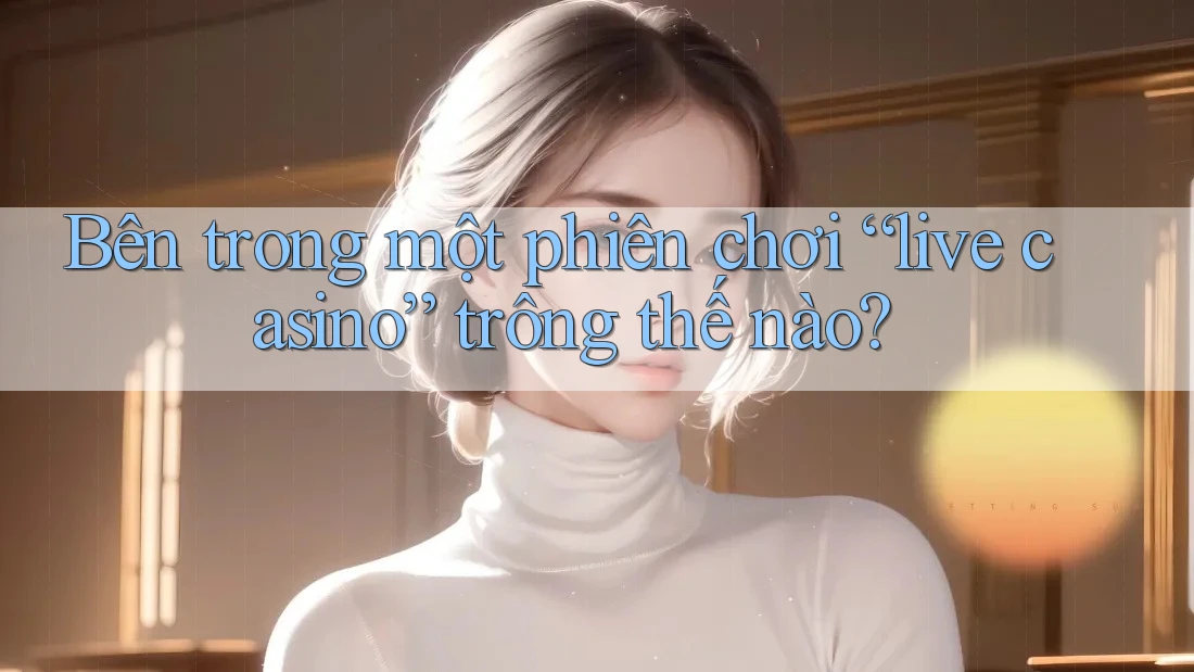 Bên trong một phiên chơi “live casino” trông thế nào? Bên trong một phiên chơi “live casino” trông thế nào?