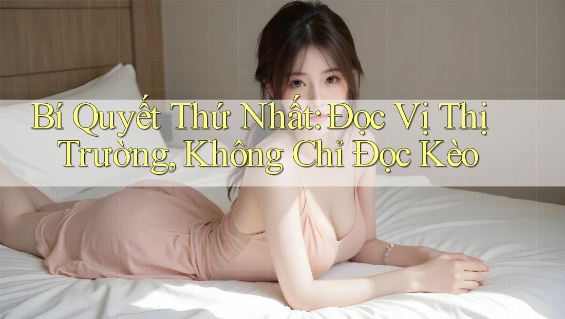 Bí Quyết Thứ Nhất: Đọc Vị Thị Trường, Không Chỉ Đọc Kèo Bí Quyết Thứ Nhất: Đọc Vị Thị Trường, Không Chỉ Đọc Kèo