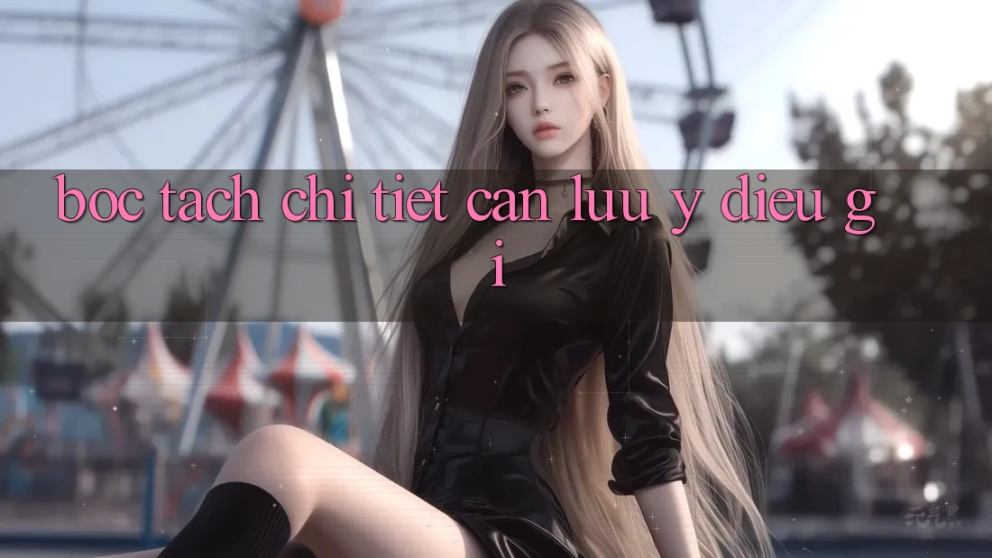 “Bóc Tách” Chi Tiết: Cần Lưu Ý Điều Gì? “Bóc Tách” Chi Tiết: Cần Lưu Ý Điều Gì?