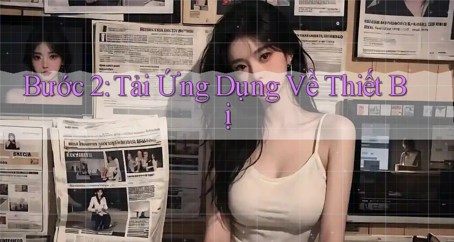 Bước 2: Tải Ứng Dụng Về Thiết Bị Bước 2: Tải Ứng Dụng Về Thiết Bị