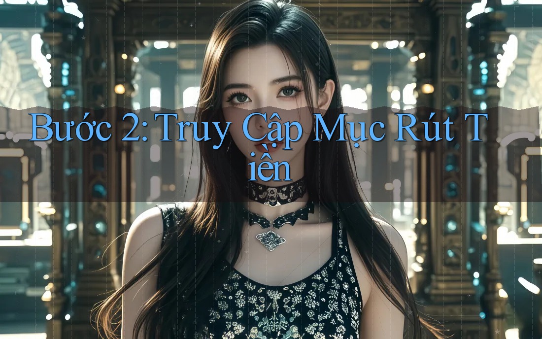Bước 2: Truy Cập Mục Rút Tiền Bước 2: Truy Cập Mục Rút Tiền