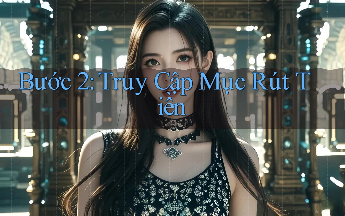 Bước 2: Truy Cập Mục Rút Tiền
