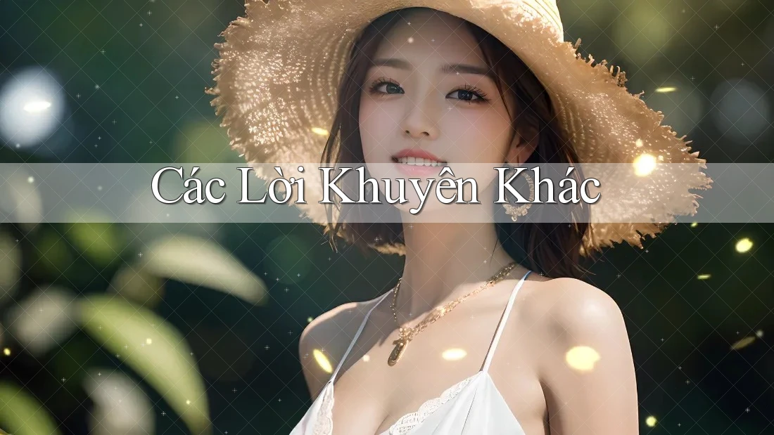Các Lời Khuyên Khác