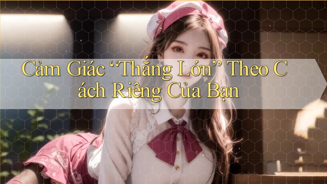 Cảm Giác “Thắng Lớn” Theo Cách Riêng Của Bạn Cảm Giác “Thắng Lớn” Theo Cách Riêng Của Bạn