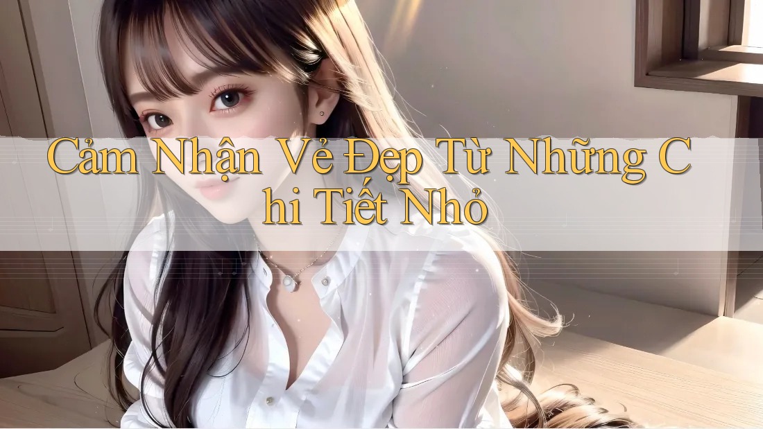 Cảm Nhận Vẻ Đẹp Từ Những Chi Tiết Nhỏ Cảm Nhận Vẻ Đẹp Từ Những Chi Tiết Nhỏ