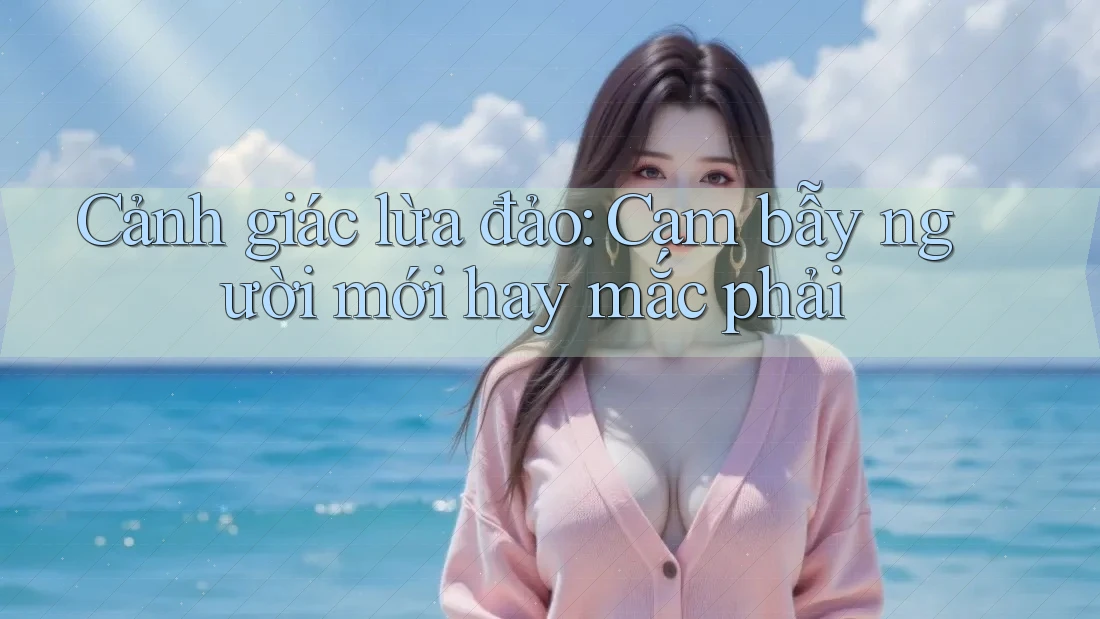 Cảnh giác lừa đảo: Cạm bẫy người mới hay mắc phải
