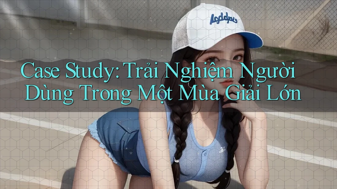 Case Study: Trải Nghiệm Người Dùng Trong Một Mùa Giải Lớn Case Study: Trải Nghiệm Người Dùng Trong Một Mùa Giải Lớn