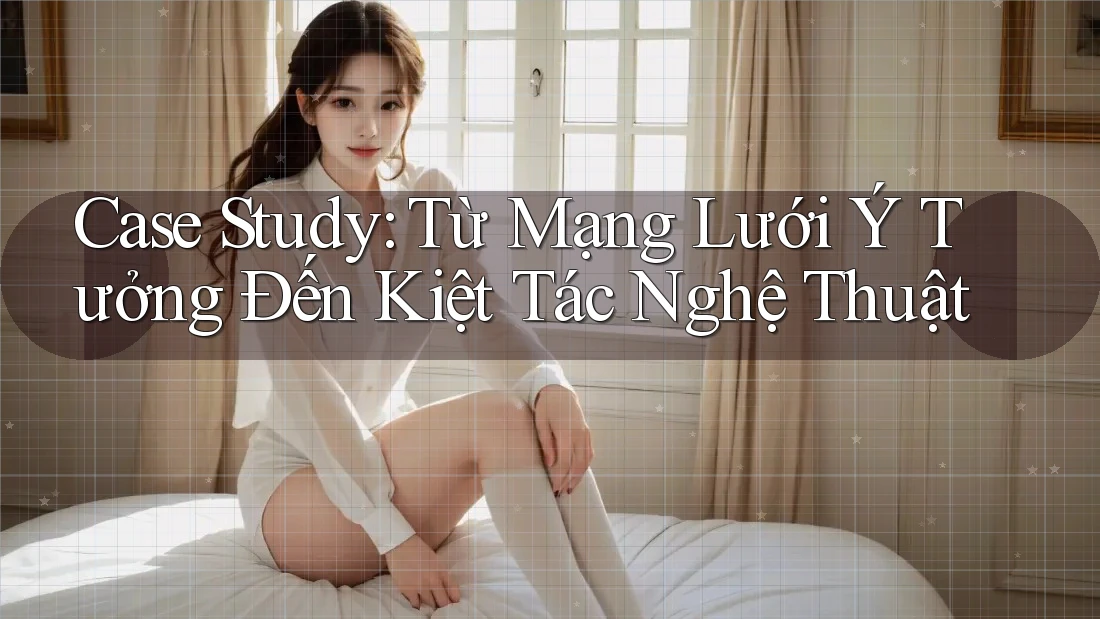 Case Study: Từ Mạng Lưới Ý Tưởng Đến Kiệt Tác Nghệ Thuật Case Study: Từ Mạng Lưới Ý Tưởng Đến Kiệt Tác Nghệ Thuật