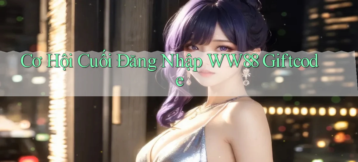 cơ hội cuối đăng nhập ww88 giftcode