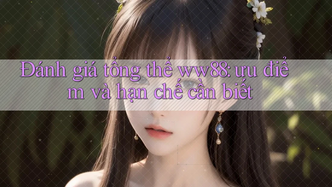 Đánh giá tổng thể ww88: ưu điểm và hạn chế cần biết