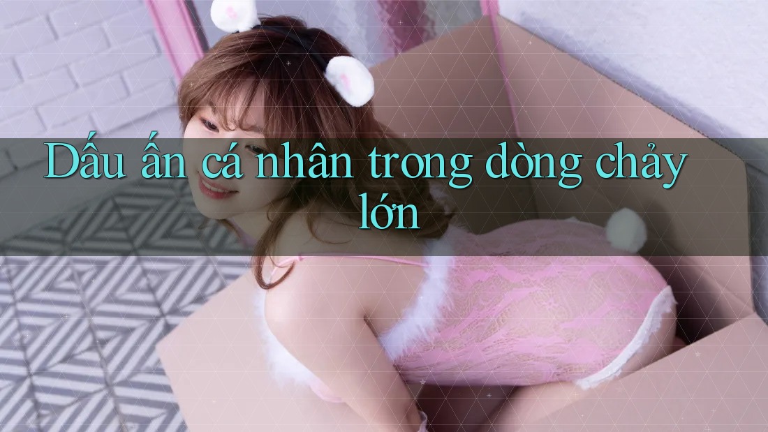 Dấu ấn cá nhân trong dòng chảy lớn Dấu ấn cá nhân trong dòng chảy lớn