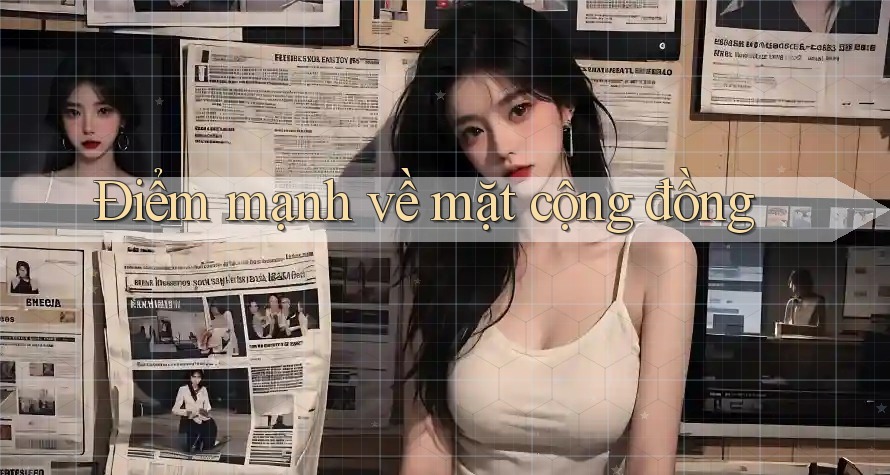 Điểm mạnh về mặt cộng đồng