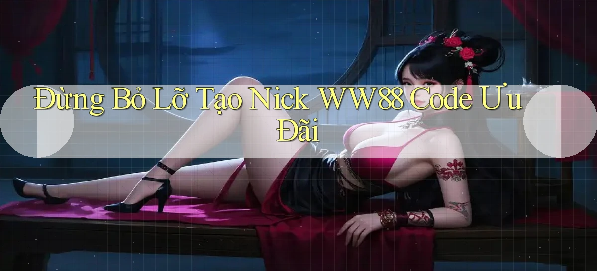 đừng bỏ lỡ tạo nick ww88 code ưu đãi