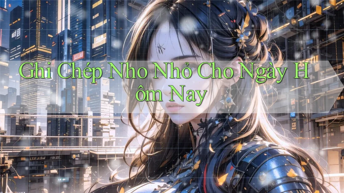Ghi Chép Nho Nhỏ Cho Ngày Hôm Nay Ghi Chép Nho Nhỏ Cho Ngày Hôm Nay