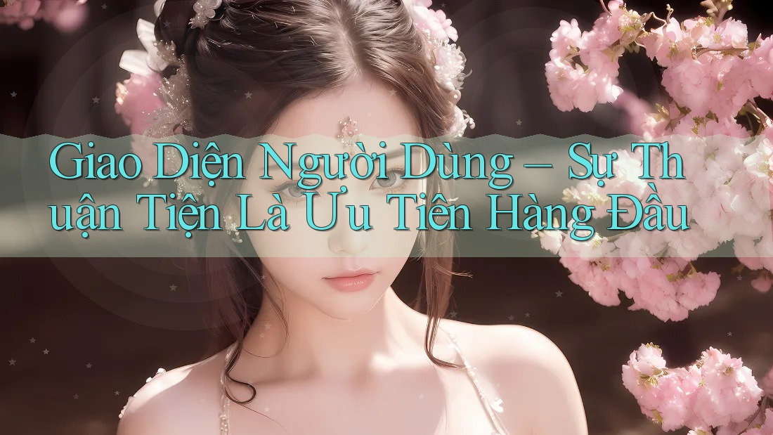 Giao Diện Người Dùng – Sự Thuận Tiện Là Ưu Tiên Hàng Đầu Giao Diện Người Dùng – Sự Thuận Tiện Là Ưu Tiên Hàng Đầu