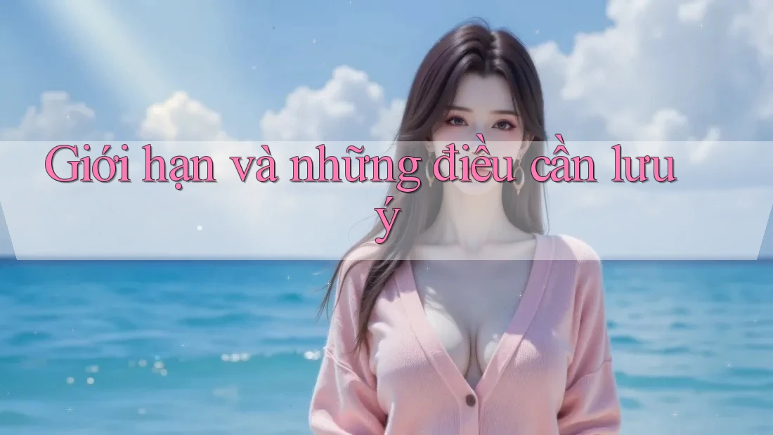 Giới hạn và những điều cần lưu ý