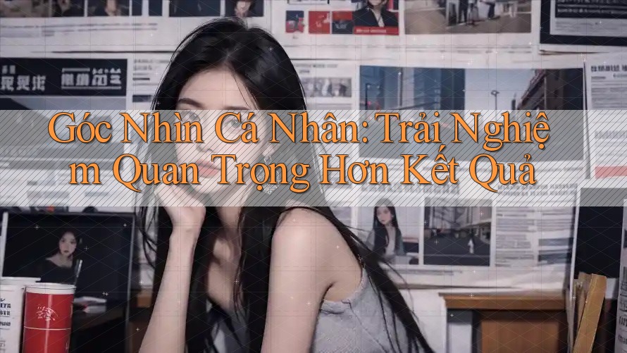 Góc Nhìn Cá Nhân: Trải Nghiệm Quan Trọng Hơn Kết Quả Góc Nhìn Cá Nhân: Trải Nghiệm Quan Trọng Hơn Kết Quả