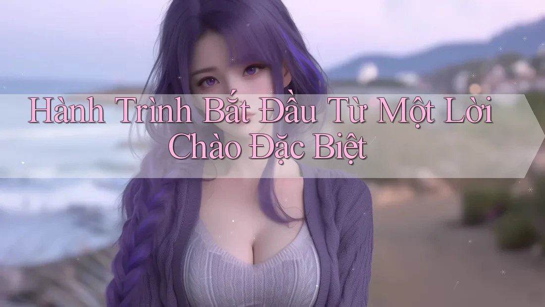 Hành Trình Bắt Đầu Từ Một Lời Chào Đặc Biệt