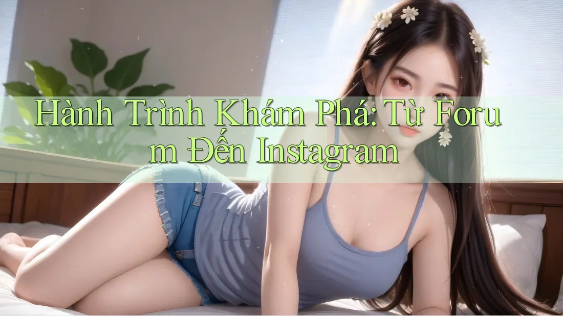 Hành Trình Khám Phá: Từ Forum Đến Instagram Hành Trình Khám Phá: Từ Forum Đến Instagram