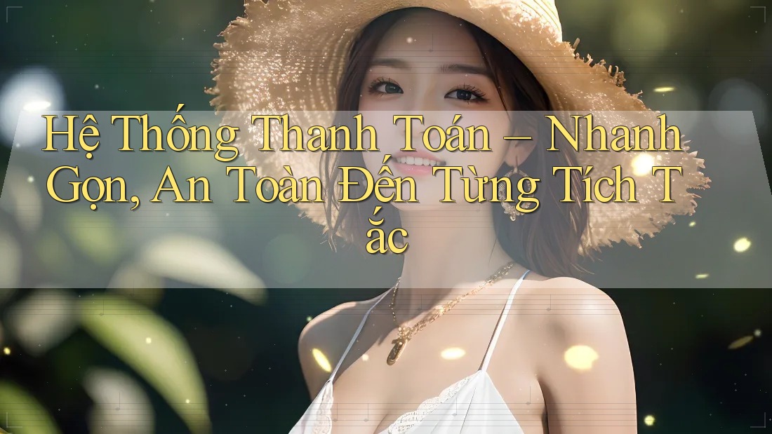 Hệ Thống Thanh Toán – Nhanh Gọn, An Toàn Đến Từng Tích Tắc