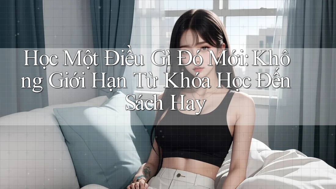 Học Một Điều Gì Đó Mới: Không Giới Hạn Từ Khóa Học Đến Sách Hay