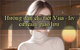 Hướng dẫn chi tiết Visa   livestream giao lưu