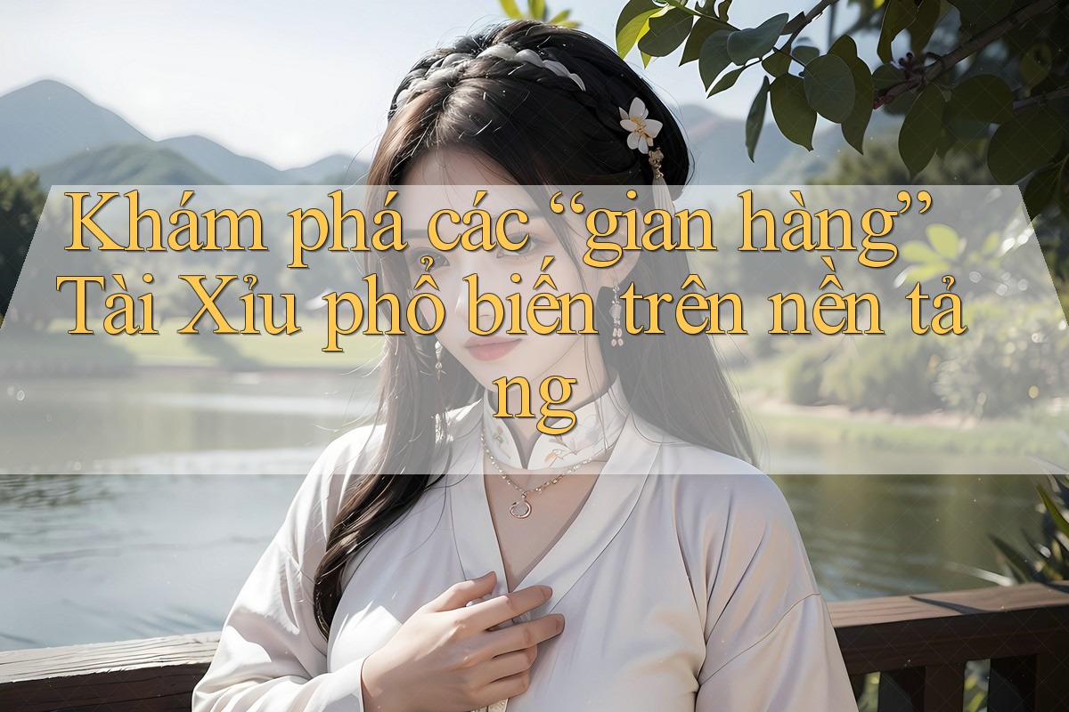 Khám phá các “gian hàng” Tài Xỉu phổ biến trên nền tảng
