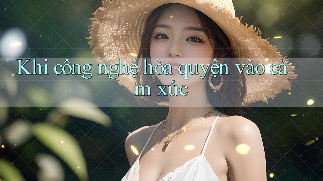Khi công nghệ hòa quyện vào cảm xúc