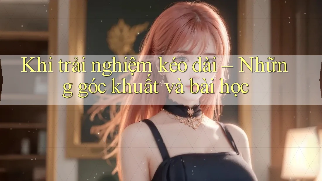 Khi trải nghiệm kéo dài – Những góc khuất và bài học