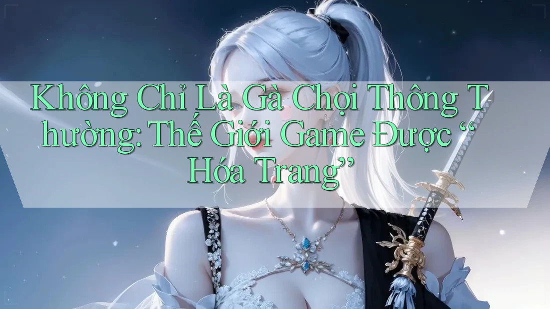 Không Chỉ Là Gà Chọi Thông Thường: Thế Giới Game Được “Hóa Trang”