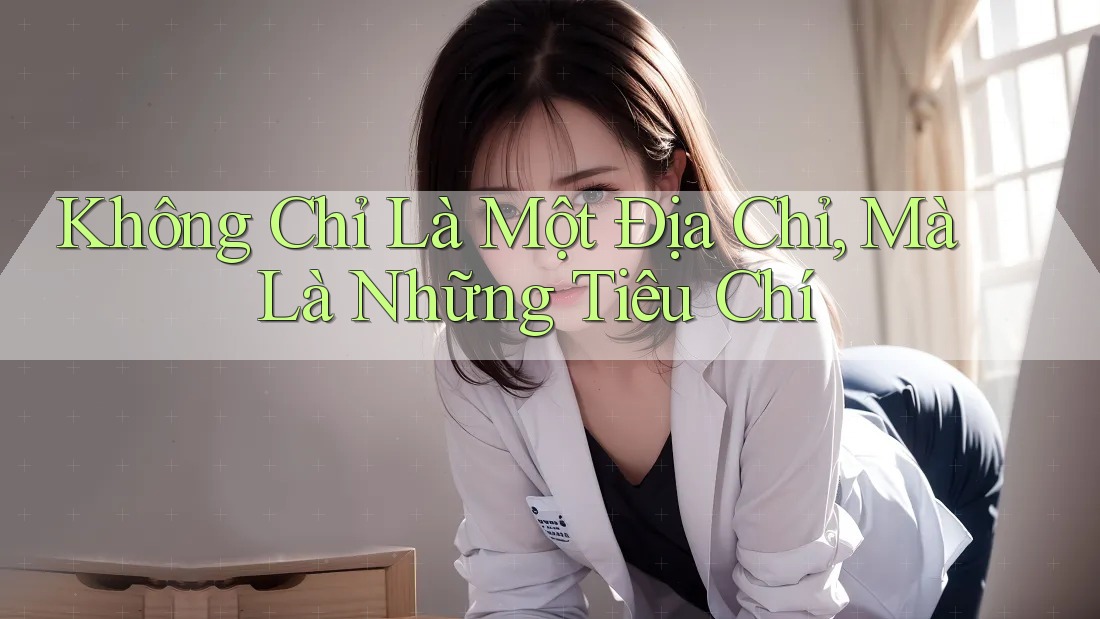 Không Chỉ Là Một Địa Chỉ, Mà Là Những Tiêu Chí Không Chỉ Là Một Địa Chỉ, Mà Là Những Tiêu Chí