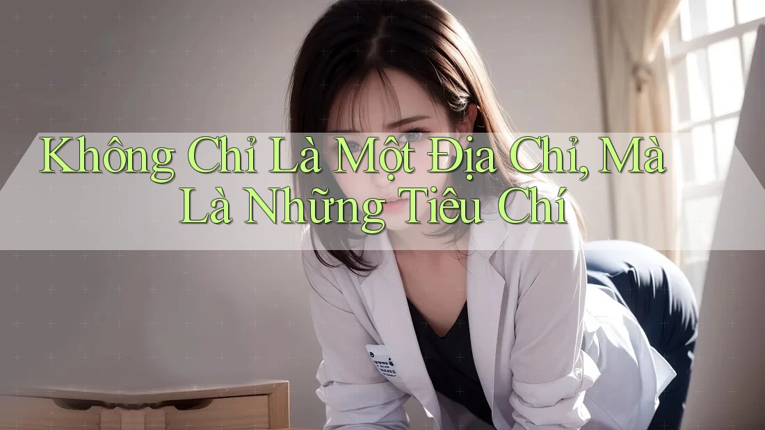 Không Chỉ Là Một Địa Chỉ, Mà Là Những Tiêu Chí Không Chỉ Là Một Địa Chỉ, Mà Là Những Tiêu Chí