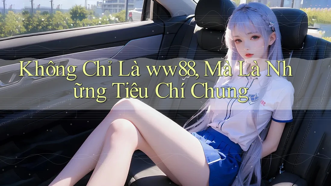 Không Chỉ Là ww88, Mà Là Những Tiêu Chí Chung Không Chỉ Là ww88, Mà Là Những Tiêu Chí Chung