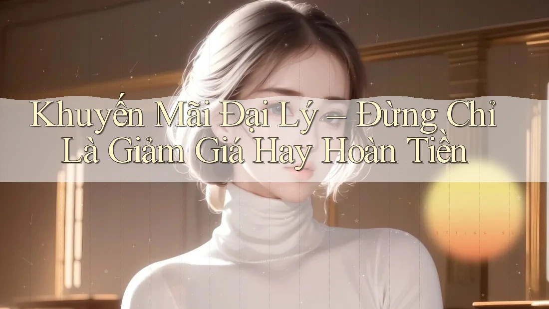 Khuyến Mãi Đại Lý – Đừng Chỉ Là Giảm Giá Hay Hoàn Tiền Khuyến Mãi Đại Lý – Đừng Chỉ Là Giảm Giá Hay Hoàn Tiền