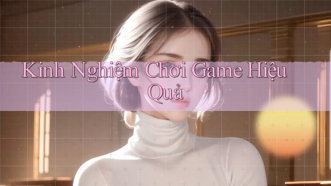 Kinh Nghiệm Chơi Game Hiệu Quả Kinh Nghiệm Chơi Game Hiệu Quả