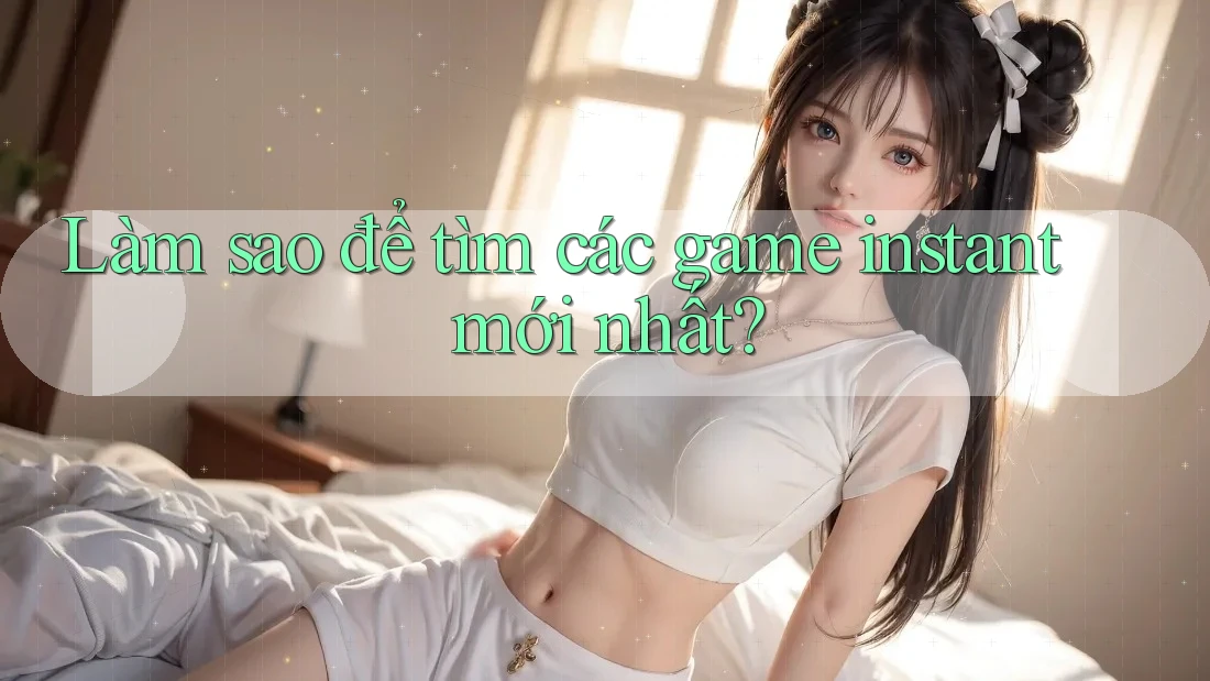 Làm sao để tìm các game instant mới nhất? Làm sao để tìm các game instant mới nhất?