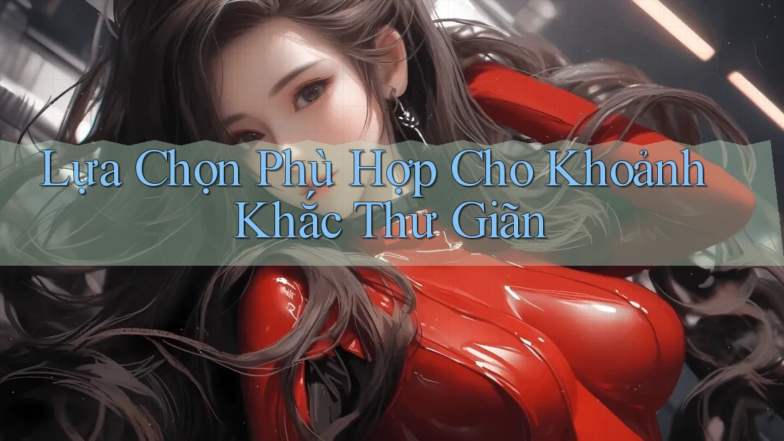 Lựa Chọn Phù Hợp Cho Khoảnh Khắc Thư Giãn