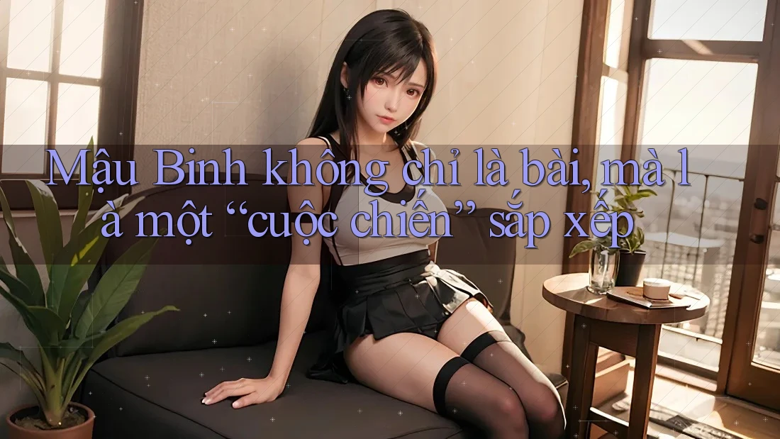 Mậu Binh không chỉ là bài, mà là một “cuộc chiến” sắp xếp Mậu Binh không chỉ là bài, mà là một “cuộc chiến” sắp xếp