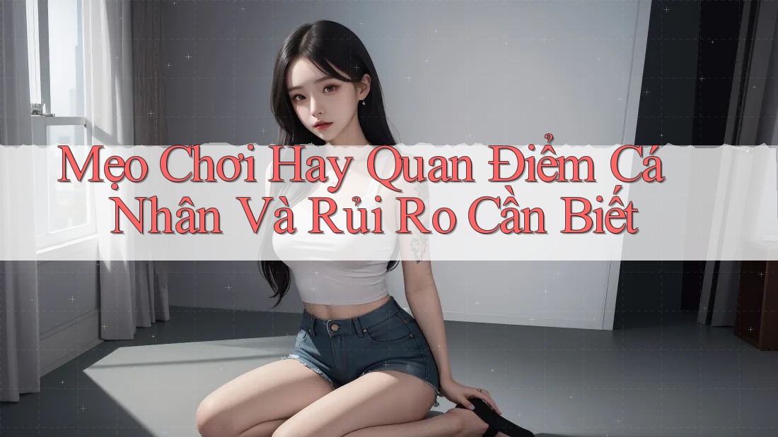 Mẹo Chơi Hay Quan Điểm Cá Nhân Và Rủi Ro Cần Biết Mẹo Chơi Hay Quan Điểm Cá Nhân Và Rủi Ro Cần Biết