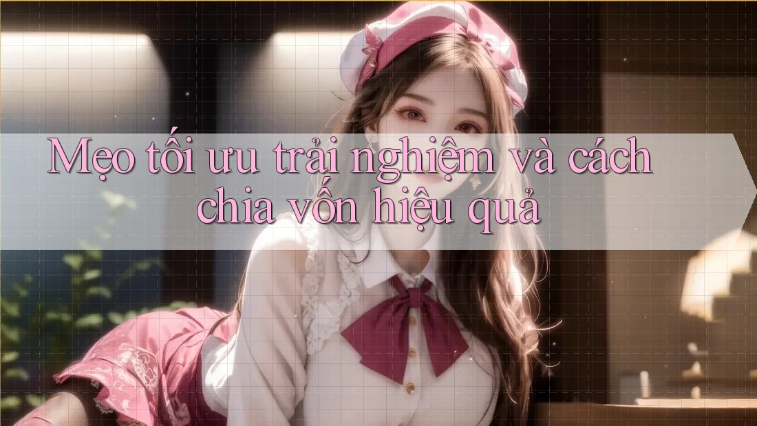 Mẹo tối ưu trải nghiệm và cách chia vốn hiệu quả