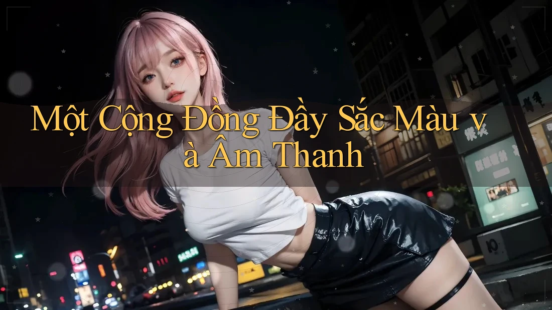 Một Cộng Đồng Đầy Sắc Màu và Âm Thanh Một Cộng Đồng Đầy Sắc Màu và Âm Thanh