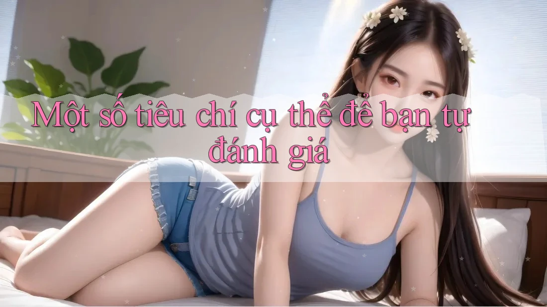 Một số tiêu chí cụ thể để bạn tự đánh giá Một số tiêu chí cụ thể để bạn tự đánh giá