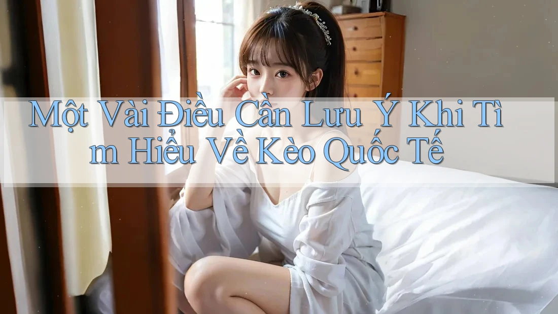 Một Vài Điều Cần Lưu Ý Khi Tìm Hiểu Về Kèo Quốc Tế Một Vài Điều Cần Lưu Ý Khi Tìm Hiểu Về Kèo Quốc Tế